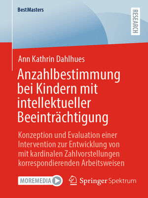 cover image of Anzahlbestimmung bei Kindern mit intellektueller Beeinträchtigung